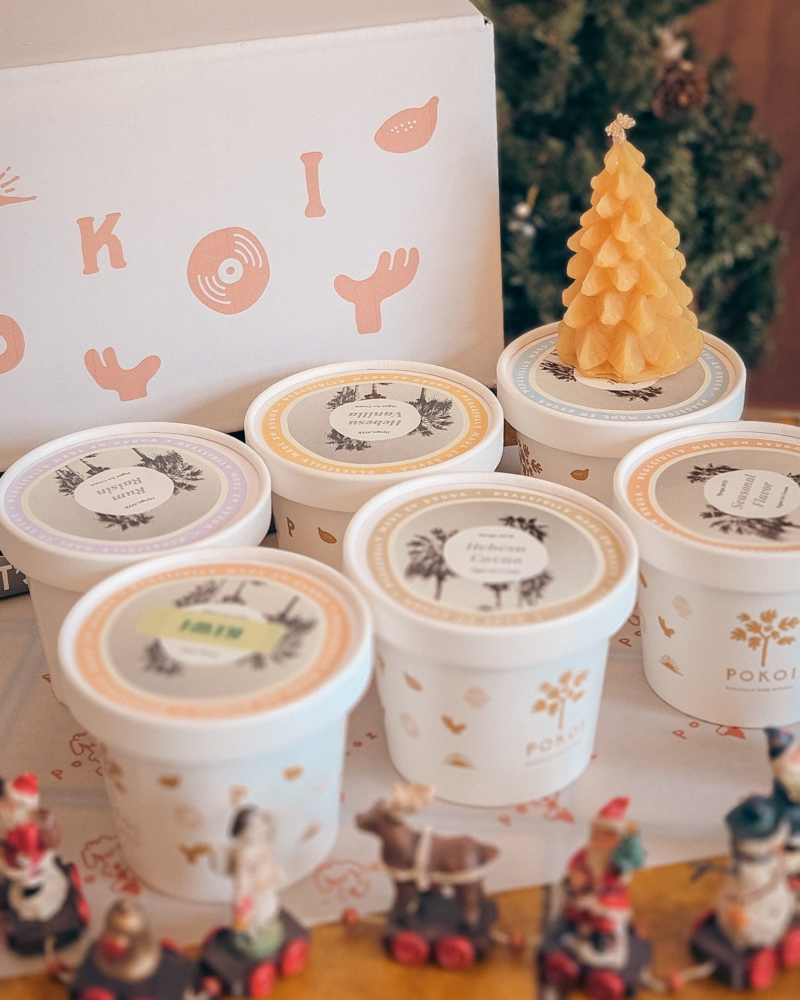 <holiday box> VEGAN ICE CREAM 6pc