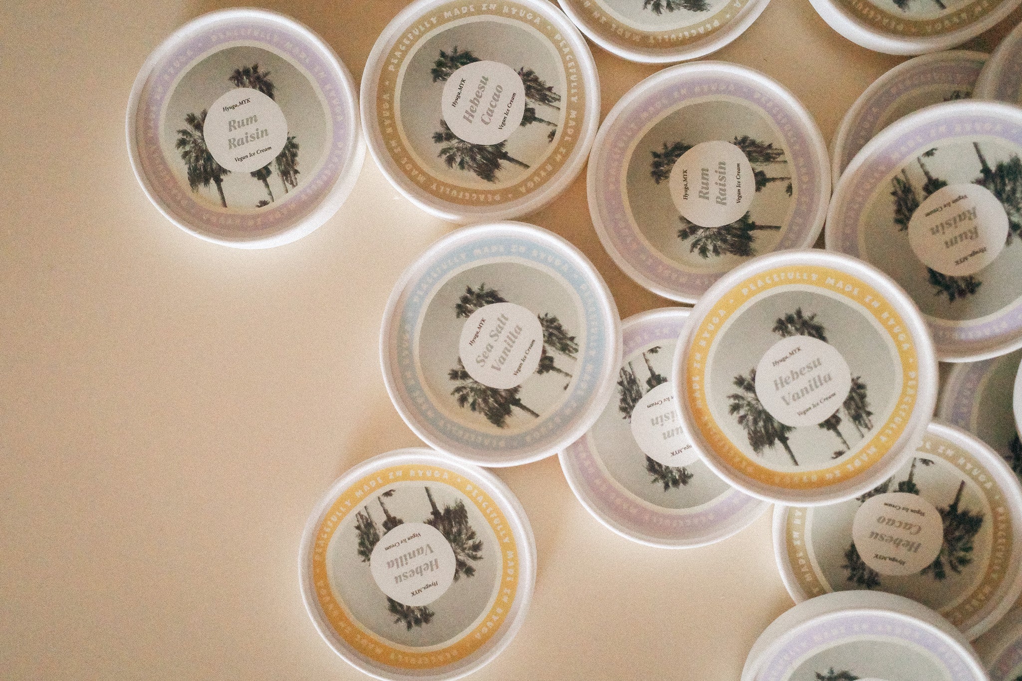 VEGANアイスクリーム <130ml•6set>