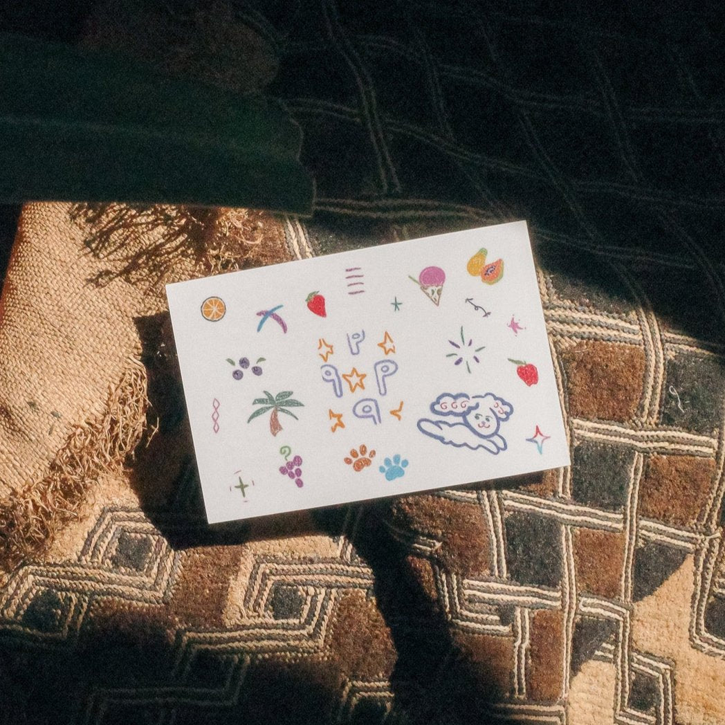 gaze × POKOI tattoo sticker <タトゥーシール>